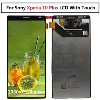 Для Sony Xperia 10 Plus ЖК-дисплей с рамкой сенсорный экран дигитайзер В сборе запасные части для Sony X10 PLUS ЖК-дисплей