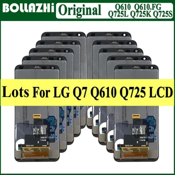 Лоты для LG Q7 Q610 Q610.FG Q610.FGN Q610 (FGN) Q610.YN Q725L Q725K Q725S ЖК-дисплей с сенсорным экраном и дигитайзером в рамке для сборки