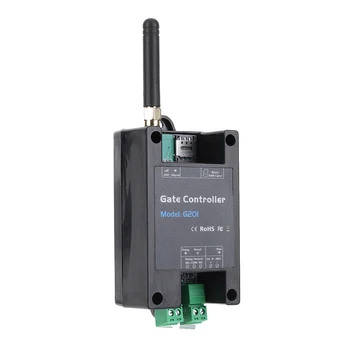 GSM Открывалка для ворот Бесплатный звонок G201 GSM Открывалка для ворот с дистанционным управлением Мобильный телефон 2G Интерфейс удаленной антенны для раздвижного гаража