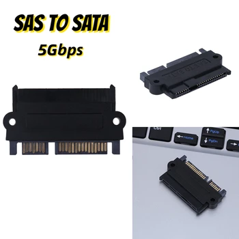 5 Гбит/с SFF 8482 Адаптер SAS-SATA с прямой головкой под углом 180 градусов