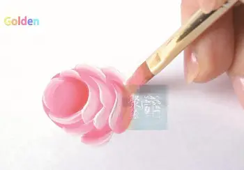 Японская овальная кисть для рисования серии SUN-K Ruby, кошачий язык, инновационные синтетические волосы, кисти для художников профессионального качества
