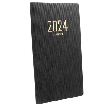 Дневник 2024 Года Офисный блокнот для записей Календарь Бумажный Аксессуар для ежедневного использования Рабочий Календарь