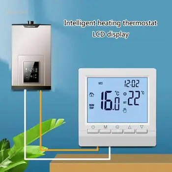 Модернизированный настенный регулятор температуры для комнатного отопления, газовый котел, термостат, прямая поставка