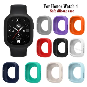 Мягкий Силиконовый Защитный Чехол Для Honor Watch 4 Smart Watch Protector Sleeve Бампер Для Huawei Honor Watch 4 Защитная Рамка