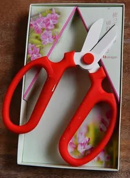 Ножницы для левой руки Длиной 170 мм Красные Высококачественные винтажные ножницы для обрезки садовых веток Садовые инструменты Машинка для стрижки овец