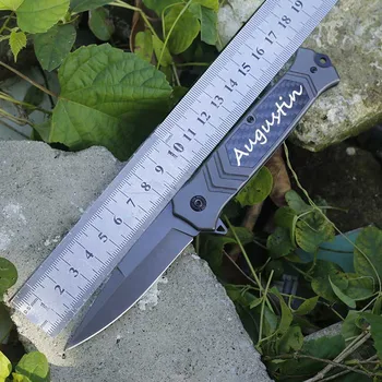 Складной нож из нержавеющей стали с ручкой из углеродного волокна, складной нож для кемпинга на открытом воздухе