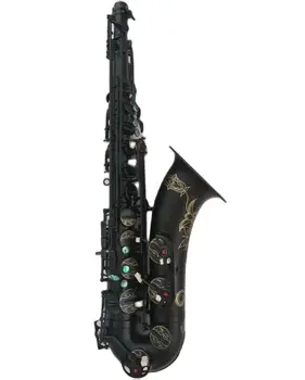 Высокопроизводительный Профессиональный Тенор-саксофон Си-бемоль, музыкальный Инструмент лучшего качества из черного золота T-992, Тенор-Новый Саксофон