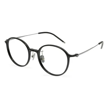 Новая классика моды, Круглая оправа для очков, мужские И женские Дизайнерские Оптические очки из ацетатного сплава, Очки для чтения при близорукости, Персонализированные очки