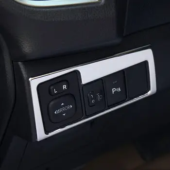 Для Toyota Corolla 2014 2015 2016 2017 Ручка переключателя регулировки фар из нержавеющей стали, отделка интерьера, стайлинг, 1шт