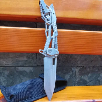 Складной Уличный нож Лезвие 8CR15MOV Стальная ручка Универсальные Ножи EDC Инструменты Тактические Походные Охотничьи Карманные ножи для выживания
