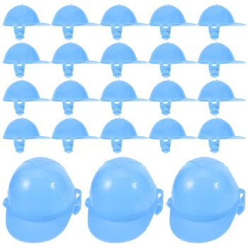 Мини-защитная шляпа, аксессуары для украшения вечеринки (светло-голубой), 50 шт.