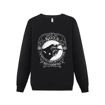 New Nevermore - Quoth the Raven - Толстовка The Raven от Эдгара Аллена По, мужская одежда, графические футболки, мужские новые толстовки