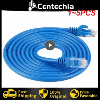 1-5 шт. Синий сетевой кабель Ethernet Internet LAN CAT5e, компьютерный маршрутизатор, компьютер, 1 м/5 м/10 м/15 м/30 м/50 м/100 м