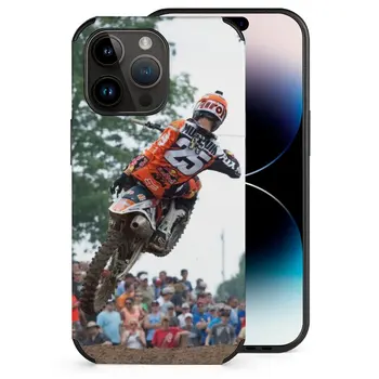 Marvin Musquin Чехол Для Телефона Iphone 14 Pro Max 13 12 Mini 11 Xr 7 8 Plus Fiber Skin Case Cover Dirt Bikes Motocross Marvin