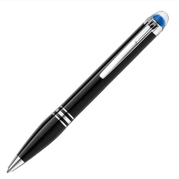 роскошная шариковая ручка MB с голубой звездой/ шариковая ручка-ролик / авторучка, канцелярские принадлежности для бизнеса, ручка monte для рождественского подарка
