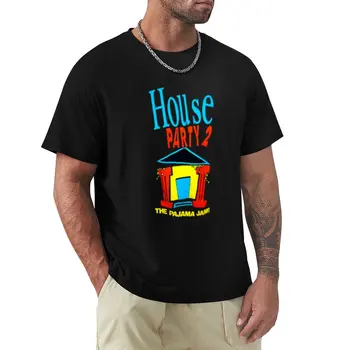 1992 House Party 2 THE PAJAMA JAM Винтажная футболка Kid 'n Play Classic 90-х, большие размеры, черные футболки для мужчин