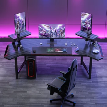 Современные настольные игровые столы для офисной мебели, компьютерный стол, Креативные Простые Многофункциональные Специальные столы для киберспорта