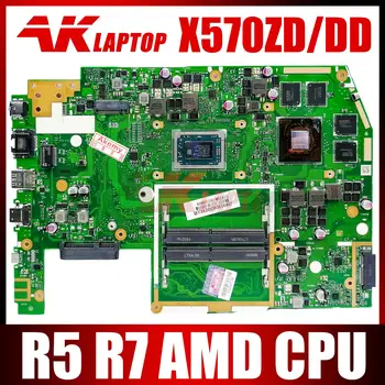 Ноутбук X570 Материнская Плата Для ASUS TUF YX570ZD YX570DD X570DD X570ZD X570Z X570Z Материнская Плата Ноутбука AMD Ryzen R5 R7 GTX1050