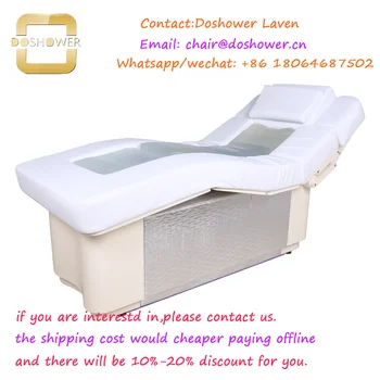 Электрическая массажная кровать с общим лифтингом для красоты, кровать для лица с водяным мешком для воды, спа-кровать с функцией подогрева