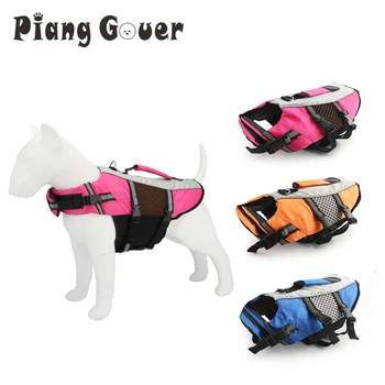 Спасательный жилет для домашних животных, куртка, удобная одежда для купания собак, купальный костюм для купания собак XS-XXL