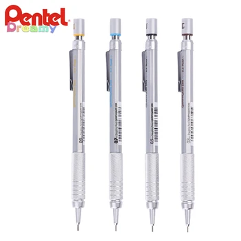 Механический карандаш Pentel Graphgear500. 0.3мм - PG513. 0.5мм - PG515. Чертежный карандаш, разработанный для рисования, черчения или письма