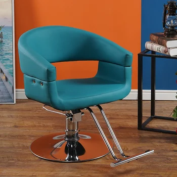 Старинные Эстетические Парикмахерские Кресла Поворотные Кожаные Вращающиеся Педикюрные Парикмахерские Кресла Stylist Cadeira Barber Equipment MQ50BC