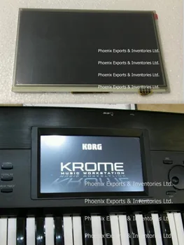 Оригинальный дисплей KORG с цифровым преобразователем сенсорного экрана для Korg KROME ЖК-дисплей с сенсорной панелью