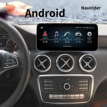 Для Benz CLA 180 200 220 260 C117 X117 12,3 дюймов Android 13 Автомобильный Радио Мультимедийный Видеоплеер GPS CARPLAY Android Auto 2016-2019