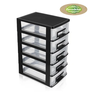 Органайзер для хранения выдвижных ящиков 5-слойный шкаф для хранения ящиков для офиса и дома