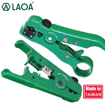 Многофункциональный инструмент для зачистки проводов LAOA, инструмент для зачистки коаксиального кабеля, инструмент для зачистки сети, инструмент для зачистки электричества.