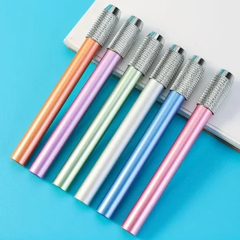 6 Штук Алюминиевого Удлинителя для Карандашей Разных Цветов Металлический Удлинитель для Карандашей Обычного Размера