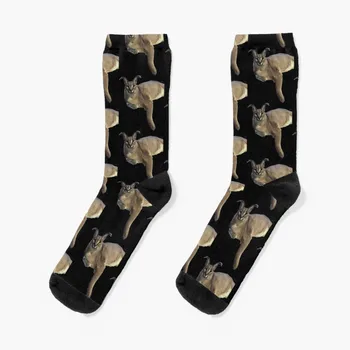 Носки Big Floppa, походный рождественский подарок, мужские носки в стиле хип-хоп, роскошные женские носки
