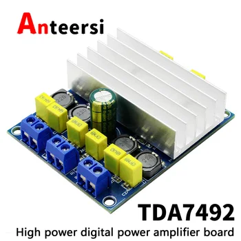 Плата цифрового усилителя мощности TDA7492 мощностью 50 Вт * 2/100 Вт может быть подключена параллельно, чтобы превысить TA2024 TA2021.