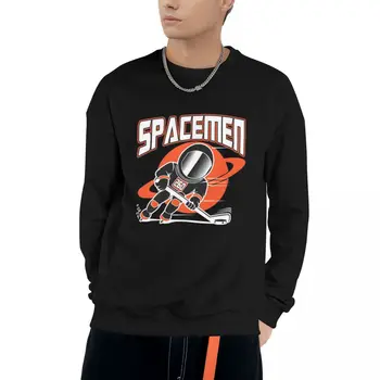Хоккейные Свитшоты Fort Wayne Spacemen Junior в японском стиле, осенняя эстетическая одежда, Толстовка Для Мужчин и женщин