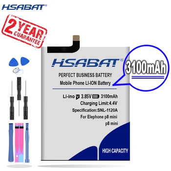 Новое Поступление [HSABAT] Сменный Аккумулятор емкостью 3100 мАч для Elephone P8 mini