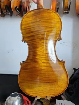 Мастер 4/4 скрипка модель Гварнери для ручного изготовления скрипки масляным лаком