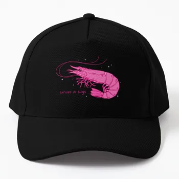 Бейсболка shrimps is bugs, черная кепка с помпонами, шляпа-дерби для девочек, мужская кепка