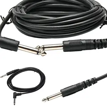 10-футовый соединительный кабель для электрогитары, кабель для усилителя, соединительный провод