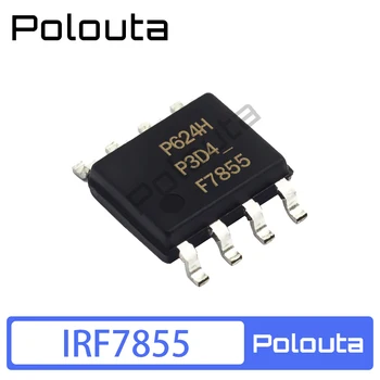 10 Шт Polouta IRF7855 SOP8 MOS Патч на полевых транзисторах Электрический компонент Arduino Nano Электронный комплект 