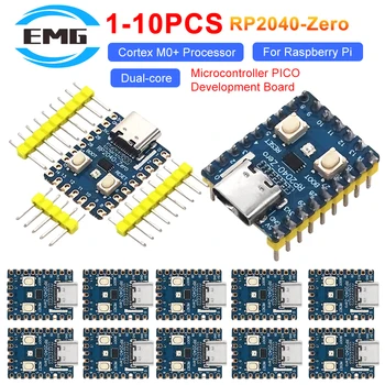 1-10 шт. RP2040-Нулевой Микроконтроллер PICO Development Board Двухъядерный Процессорный Модуль Cortex M0 + 2 МБ Флэш-памяти для Raspberry Pi