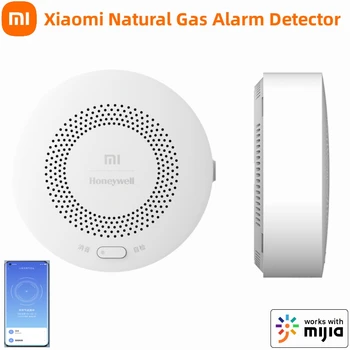 Оригинальный детектор сигнализации о природном газе Xiaomi Mijia со шлюзом Bluetooth, интеллектуальный датчик утечки газа, бытовой датчик безопасности Wi-Fi