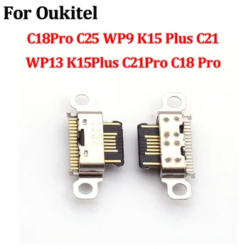 2-50 шт Док-порт Разъем USB Зарядное Устройство Type C Штекер Для Oukitel C18Pro C25 WP9 K15 Plus C21 WP13 K15Plus C21Pro C18 Pro