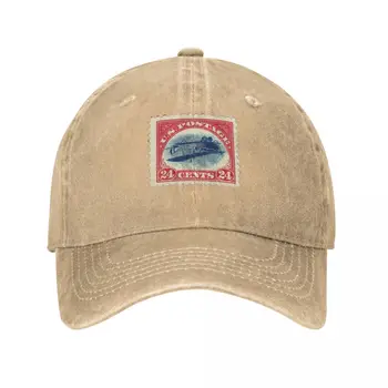 Редкая Винтажная Почтовая марка Авиапочты США 1918 года выпуска Ковбойская шляпа с капюшоном походная шляпа для гольфа Мужская рыболовная шляпа Женская Шляпа Мужская