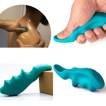 1 шт. Портативный Эффективный для глубокого массажа тканей Saver Massager Зеленый Протектор для большого пальца Расслабляющий шею и спину Классный инструмент