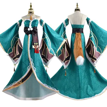 Genshin Impact Оригинальная одежда God cos Goro sex turn Мисс Хина косплей кимоно игровая одежда аниме женская одежда