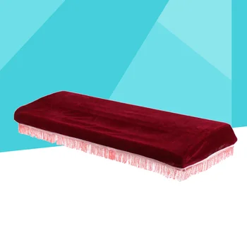 1 шт. Пылезащитный чехол для электронного пианино с 61 клавишей и защитным шнурком для клавиатуры Пианино (красный и разного цвета кисточки)