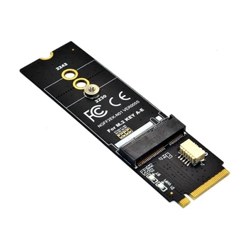 1 Комплект M.2 KEY-M To KEY A-E/E Адаптер Riser Card Печатная плата Riser Card Черного Цвета Для Модуля Беспроводной сетевой карты Протокола M.2 NGFF PCIE
