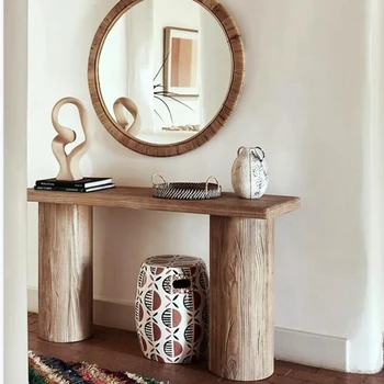 Консольные столики, консоль из массива дерева, арт-дизайнер, консольные столики для коридоров