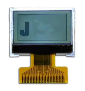 28-контактный контроллер COG 12864 LCD UC1701X с белой подсветкой 3,3 В, Полупроницаемый параллельный интерфейс FSTN