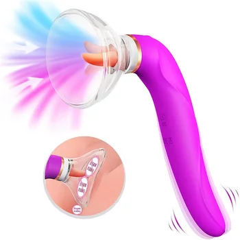 Сосущий язык, лижущий вибратор, женский мастурбатор, вибратор для клитора, лижущий пенис, секс-игрушка для взрослых женщин